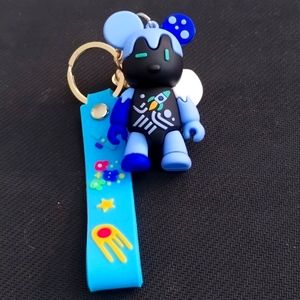 Graffiti Bear 🧸 Keychain Cute Doll Keychain Pendant Small Gift 🎁